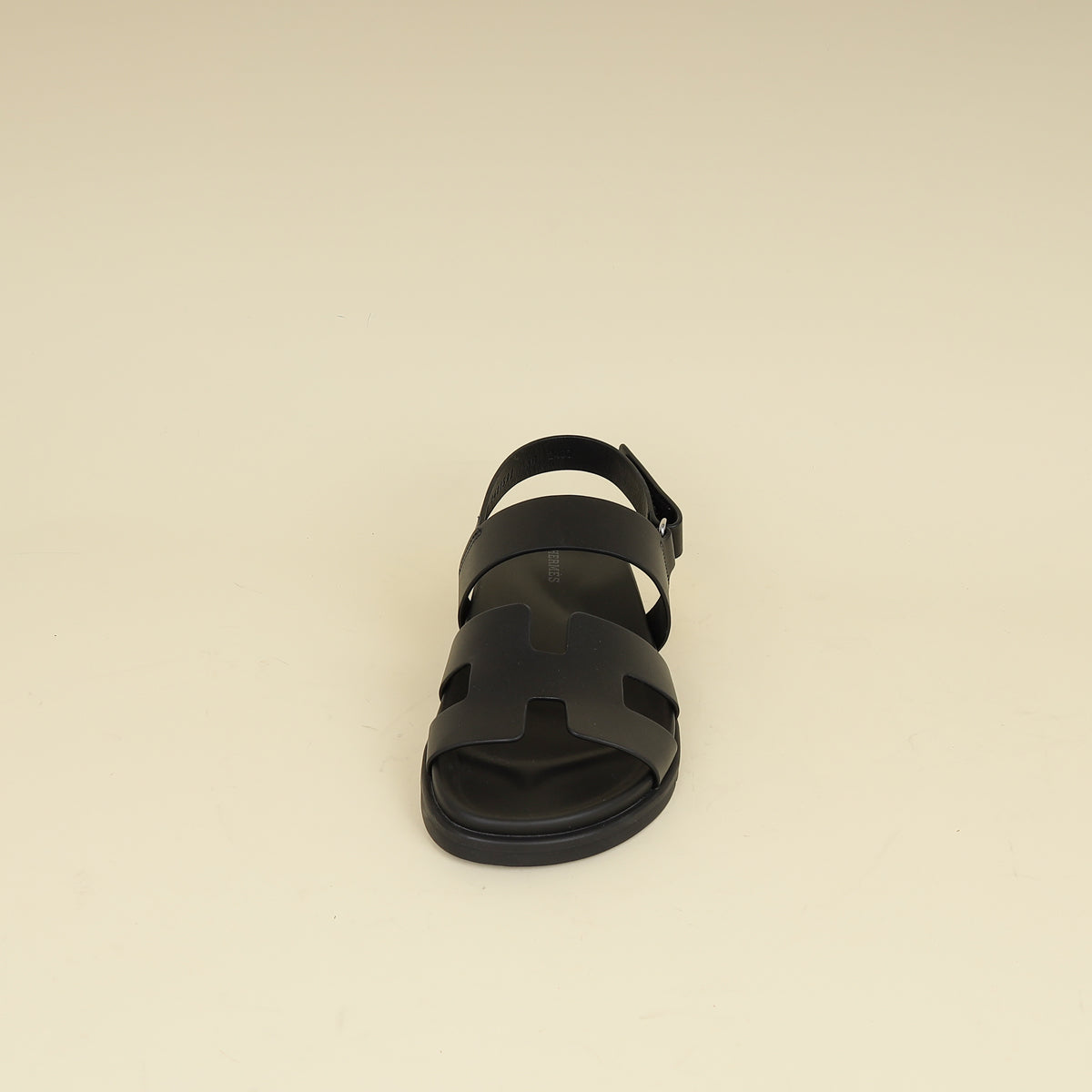 Hermes Black Genius Sandals 38-Hermes-THE CLOSET