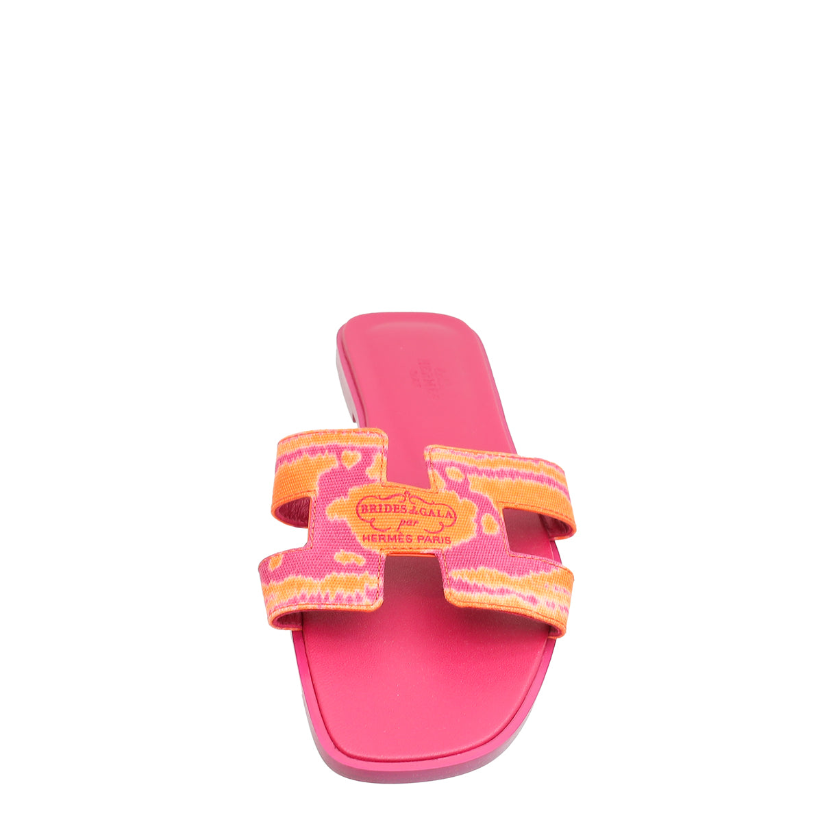 Hermes Bicolor Brides de Gala Oran Sandal 38-Hermes-THE CLOSET