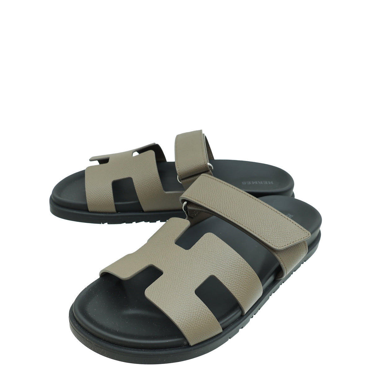 Hermes Etoupe Chypre Sandal 39.5-Hermes-THE CLOSET