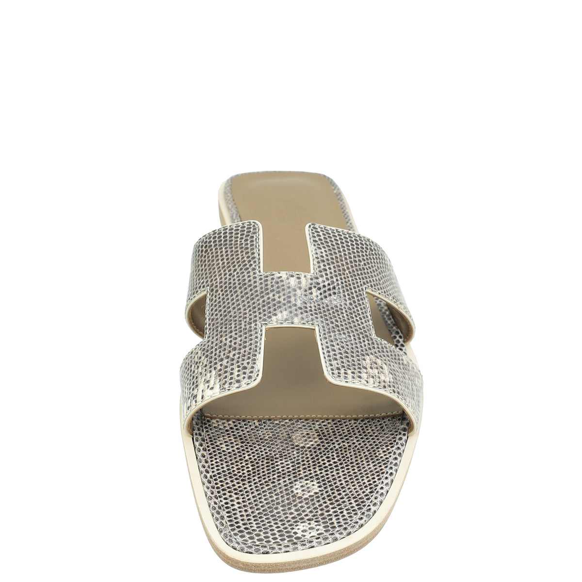 Hermes Ombre Oran Lizard Sandal 39-Hermes-THE CLOSET