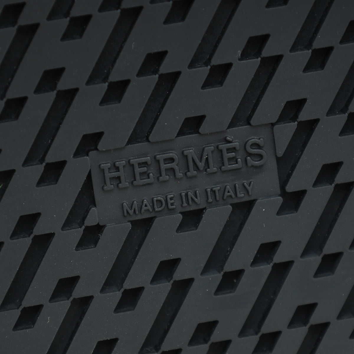 Hermes Black Chypre Sandals 39
