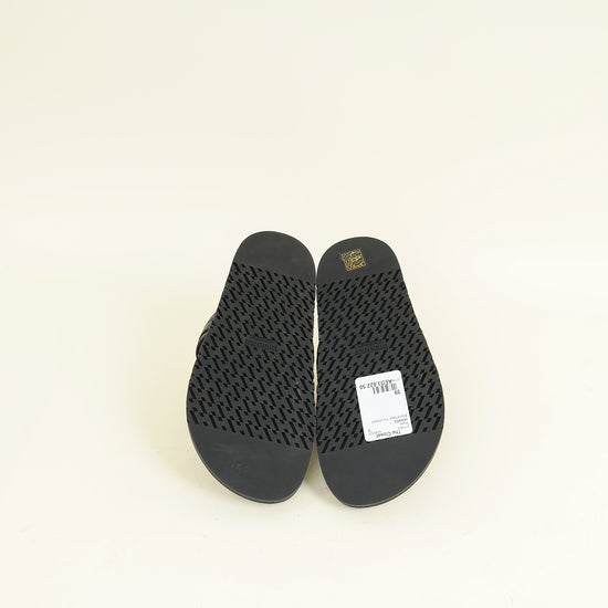 Hermes Noir Empire Sandal 39