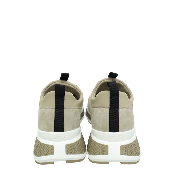 Hermes Beige Esquisse Just Sneaker 39