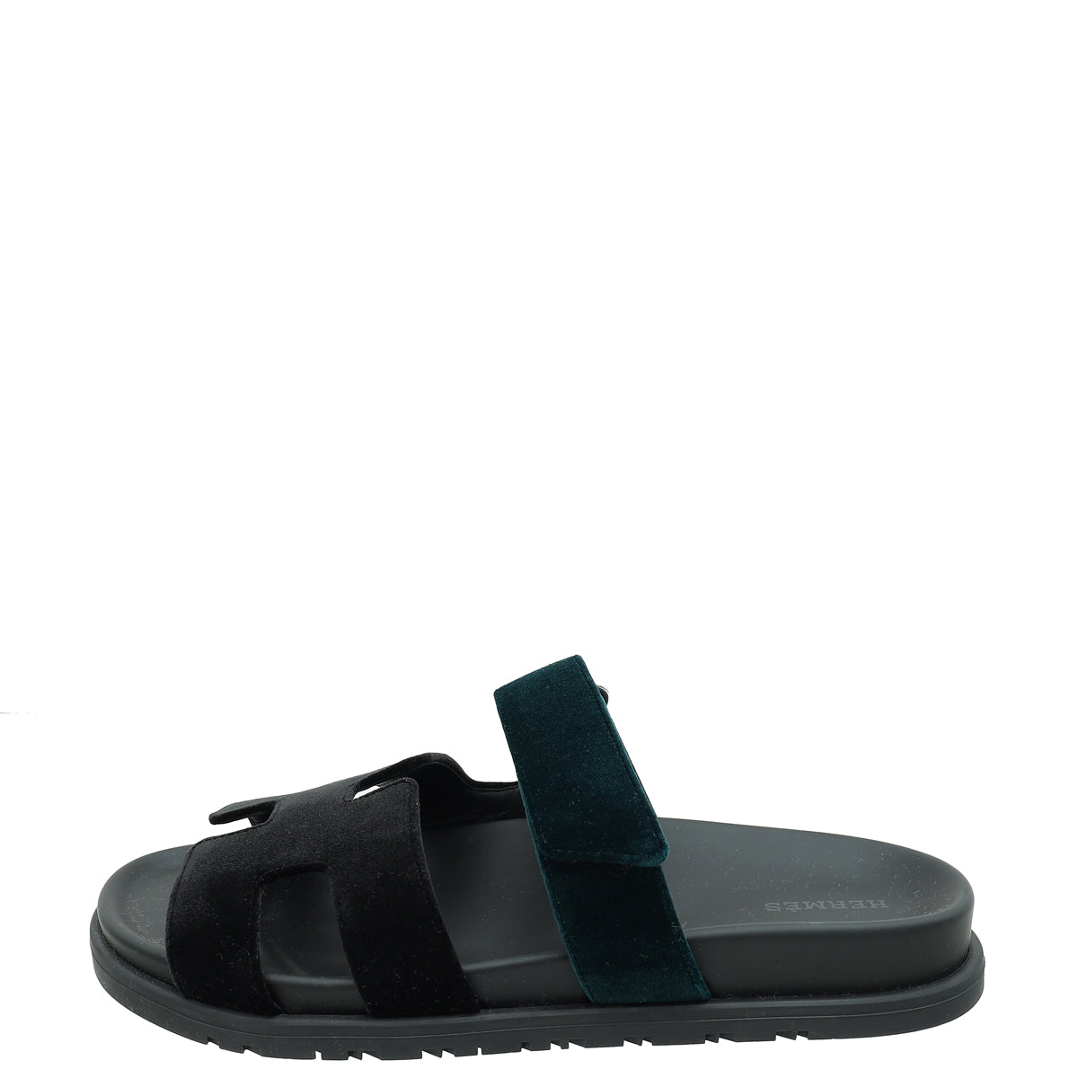 Hermes Bicolor Velvet Chypre Sandal 39