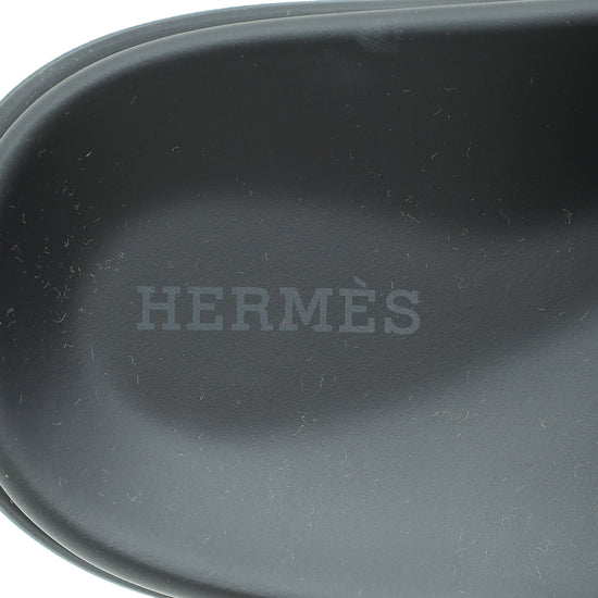 Hermes Bicolor Velvet Chypre Sandal 39