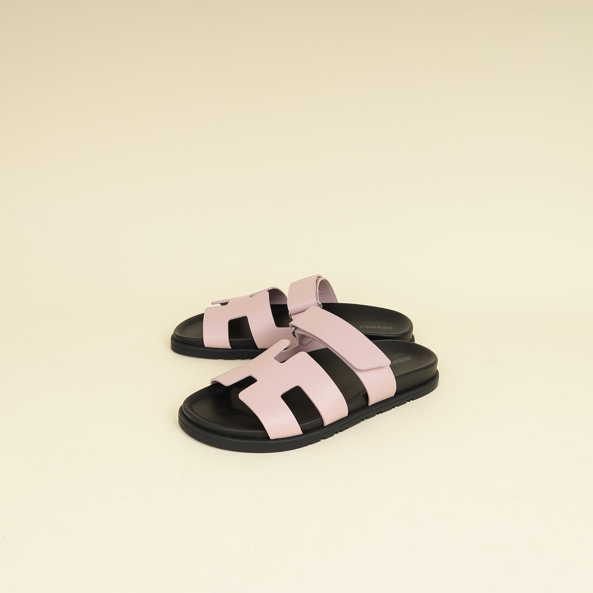 Hermes Rose Cancan Chypre Sandals 39-Hermes-THE CLOSET