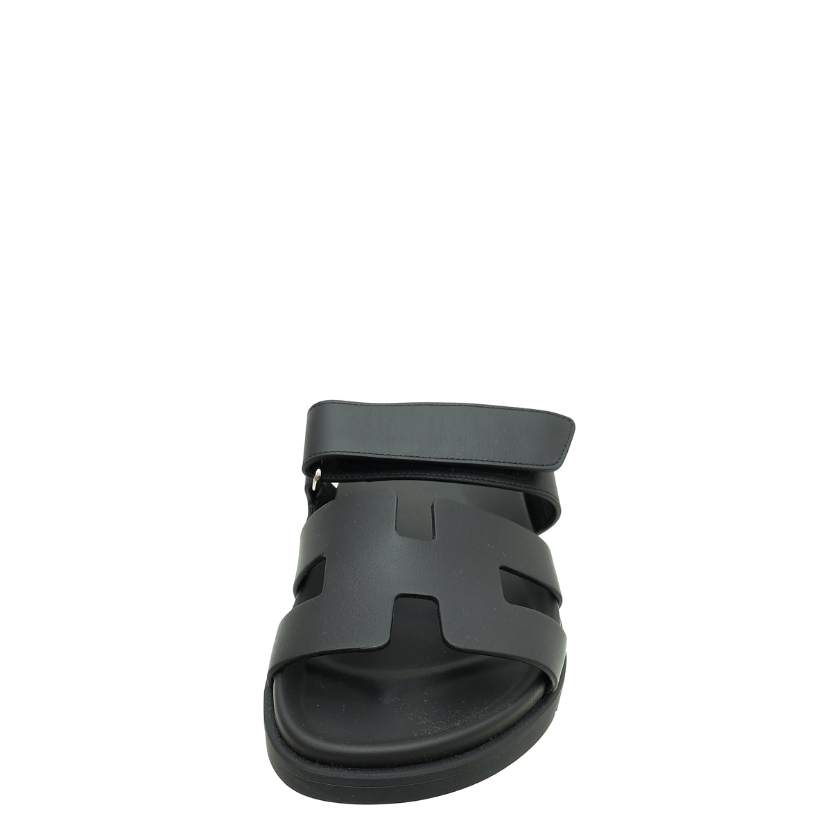 Hermes Noir Chypre Sandal 39-Hermes-THE CLOSET