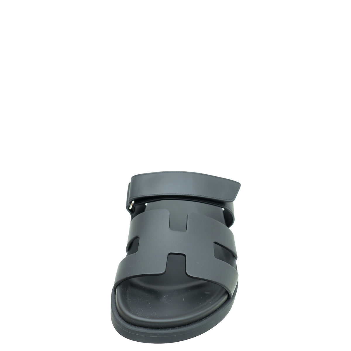 Hermes Noir Chypre Sandal 39-Hermes-THE CLOSET