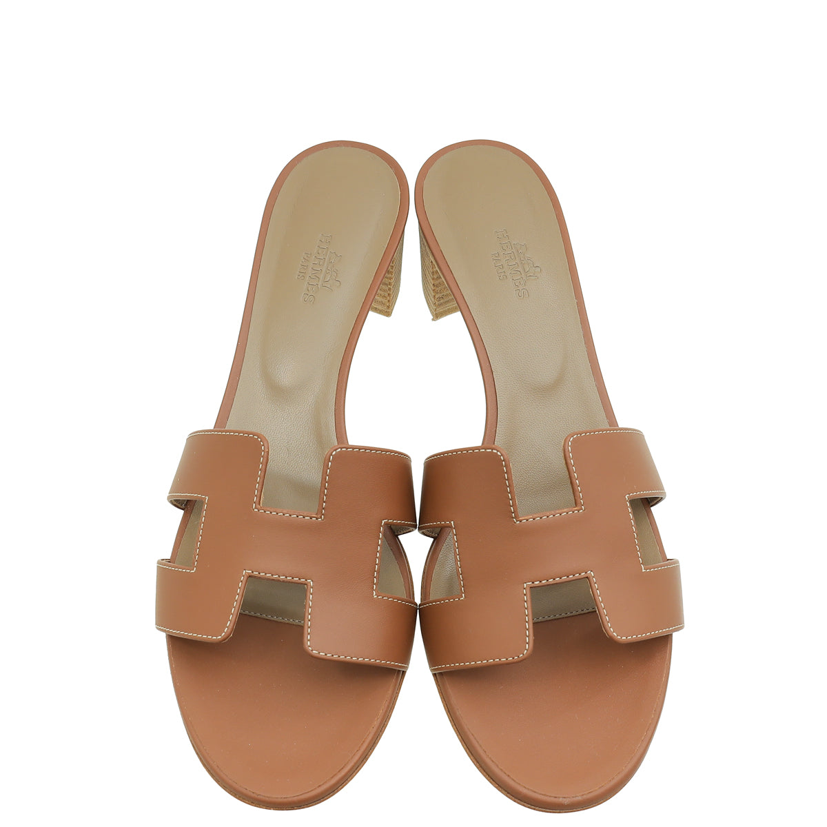 Hermes Gold Oasis Sandal 40 – THE CLOSET