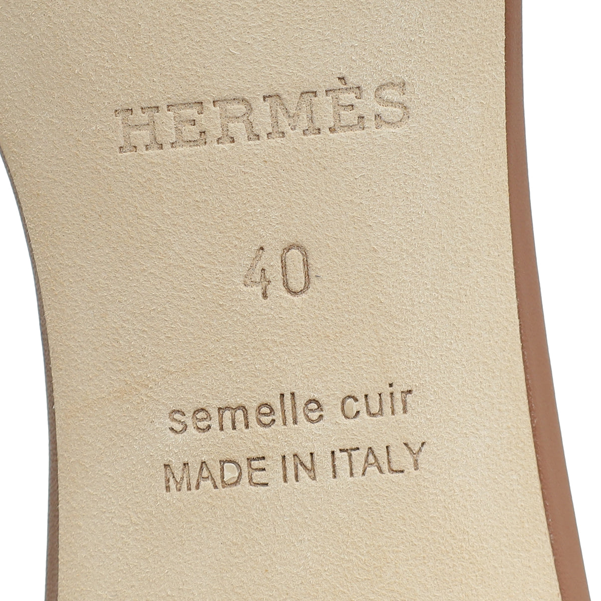 Hermes Gold Oasis Sandal 40 – THE CLOSET