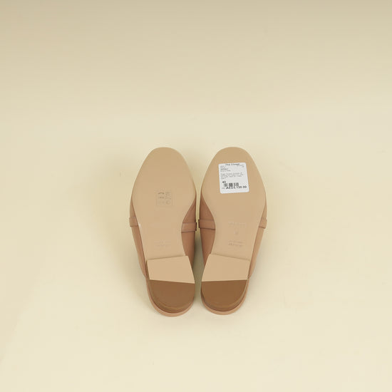 Hermes Beige Sarrazin Patterned Insole Oz Mule 40-Hermes-THE CLOSET