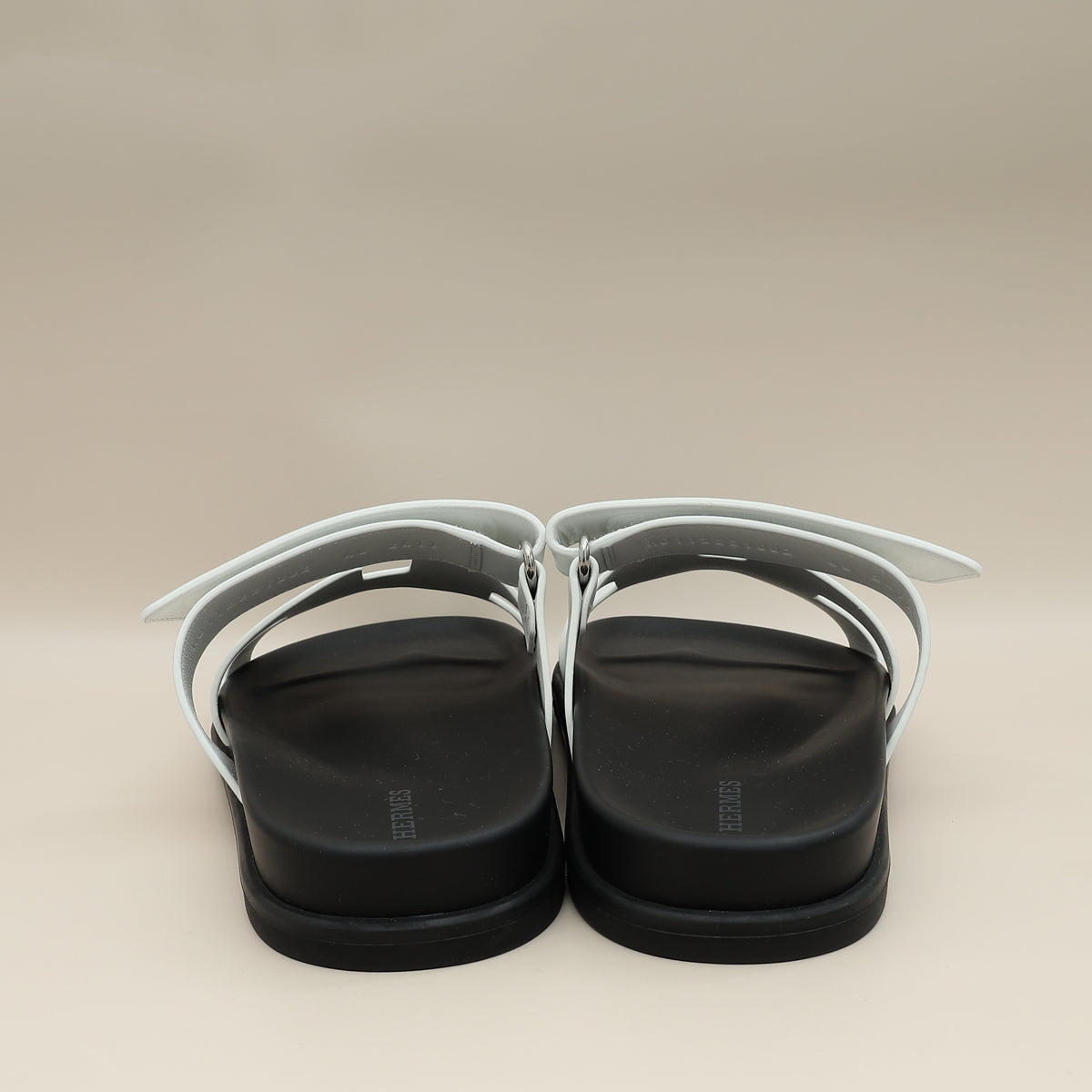 Hermes Blanc Chypre Sandal 40