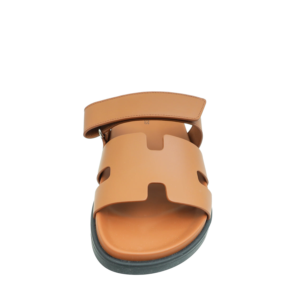 Hermes Marron Dore Chypre Sandal 41.5