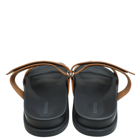 Load image into Gallery viewer, Hermes Naturel Chypre Sandal 41.5
