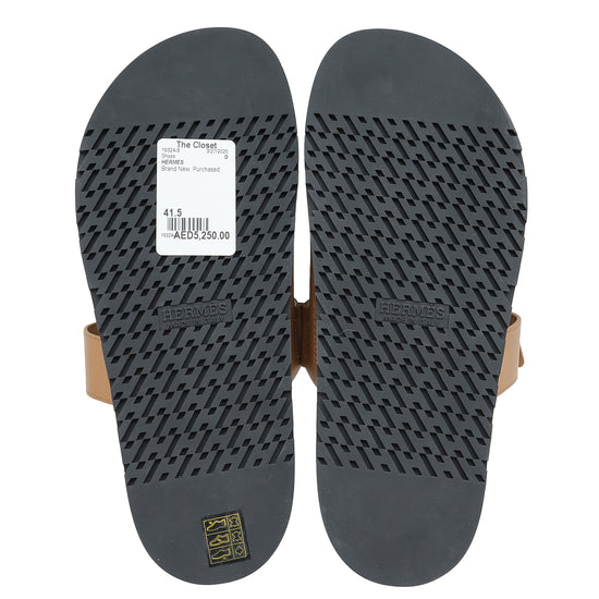 Load image into Gallery viewer, Hermes Naturel Chypre Sandal 41.5
