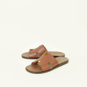 Hermes Gold Izmir Sandal 41.5