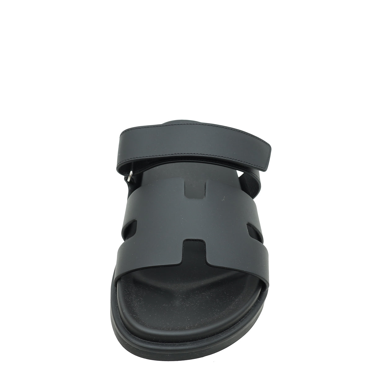 Hermes Noir Chypre Sandal 41-Hermes-THE CLOSET