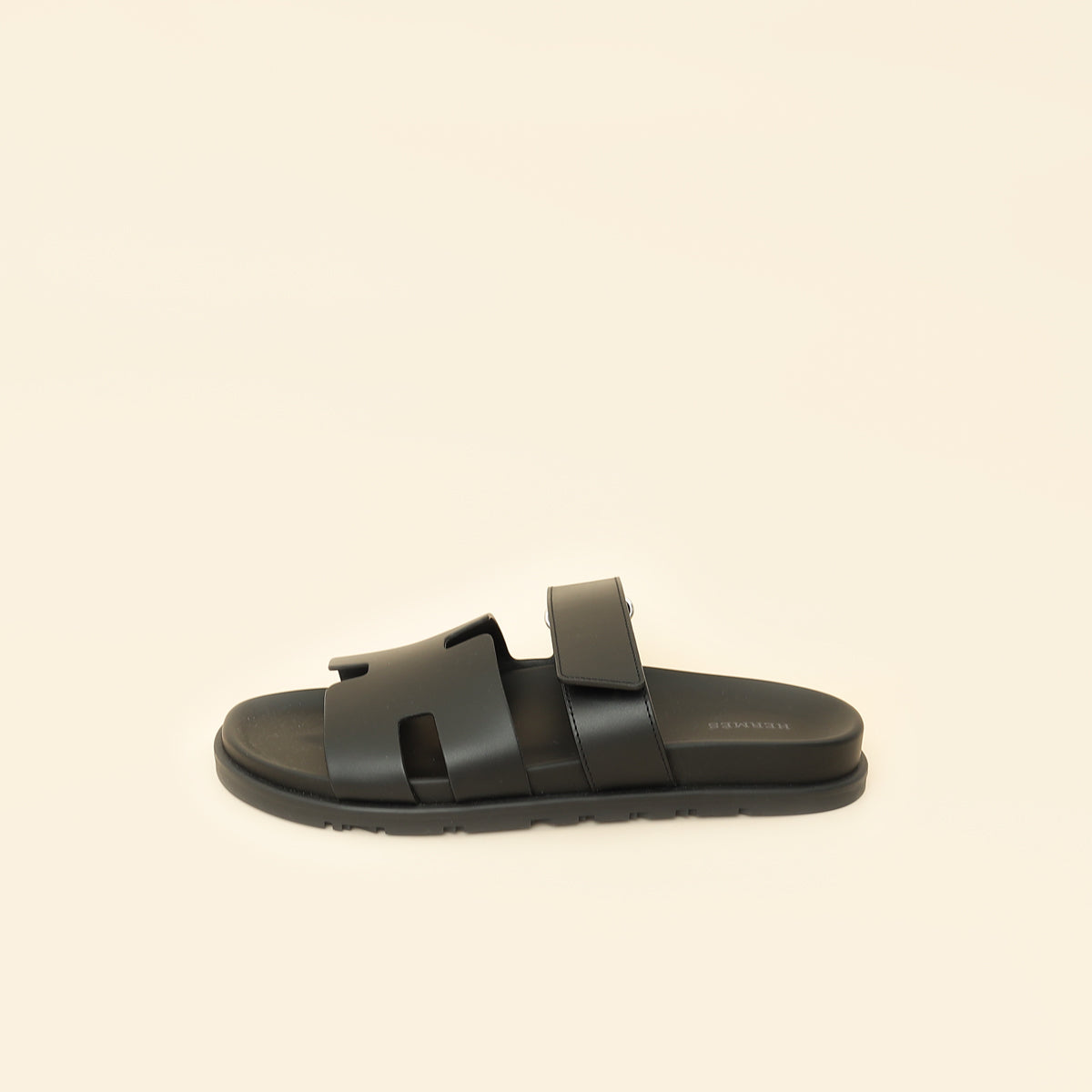 Hermes Black Chypre Sandals 41-Hermes-THE CLOSET