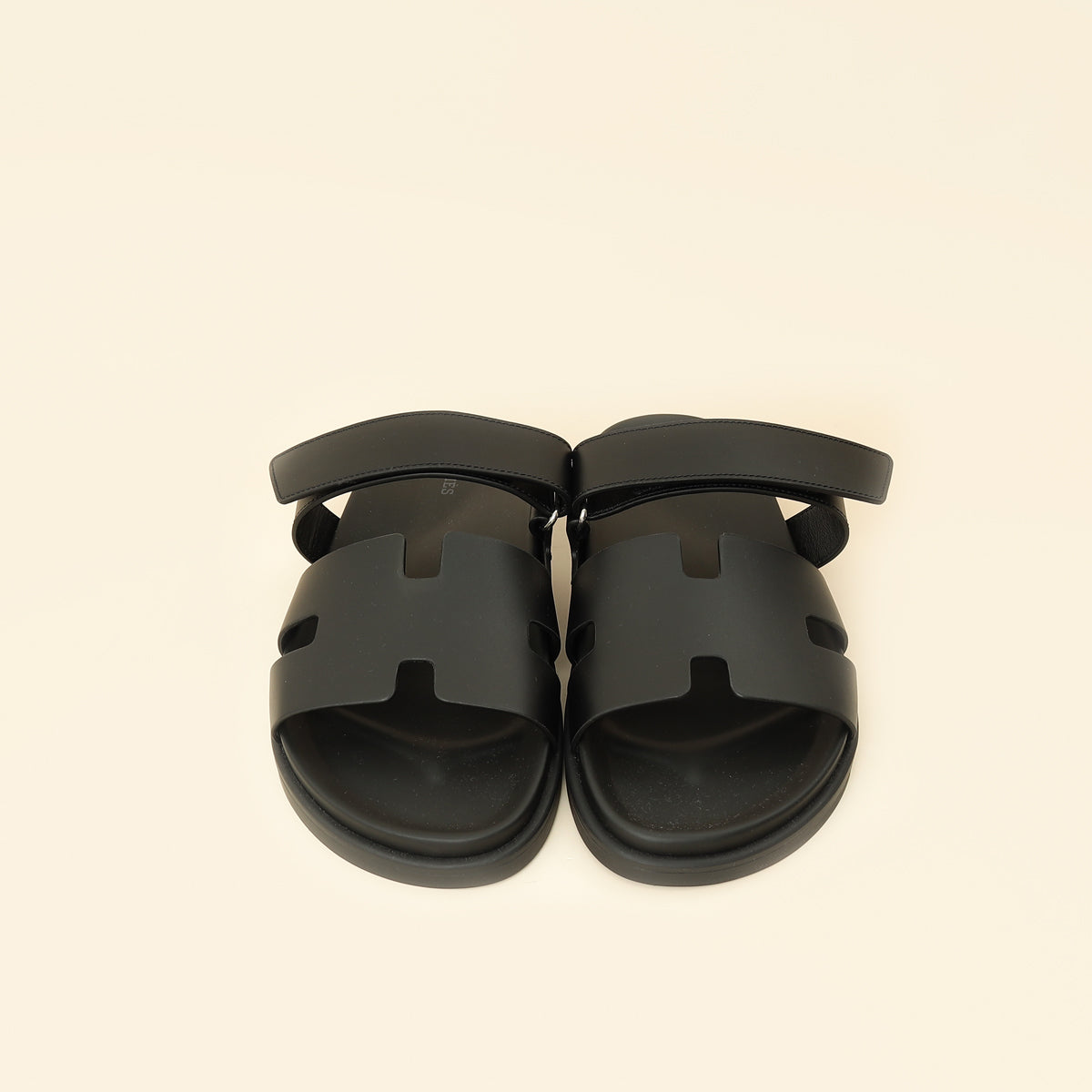 Hermes Black Chypre Sandals 41-Hermes-THE CLOSET