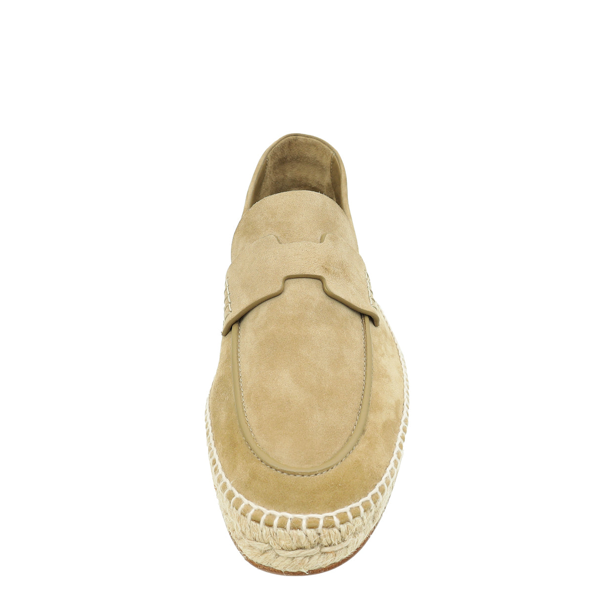 Hermes Beige Sable Trip Suede Goatskin Espadrille 41-Hermes-THE CLOSET
