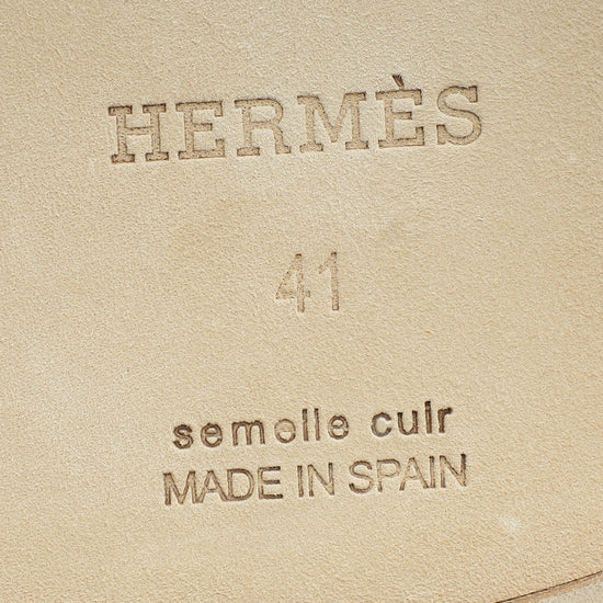 Load image into Gallery viewer, Hermes Beige Sable Trip Suede Goatskin Espadrille 41
