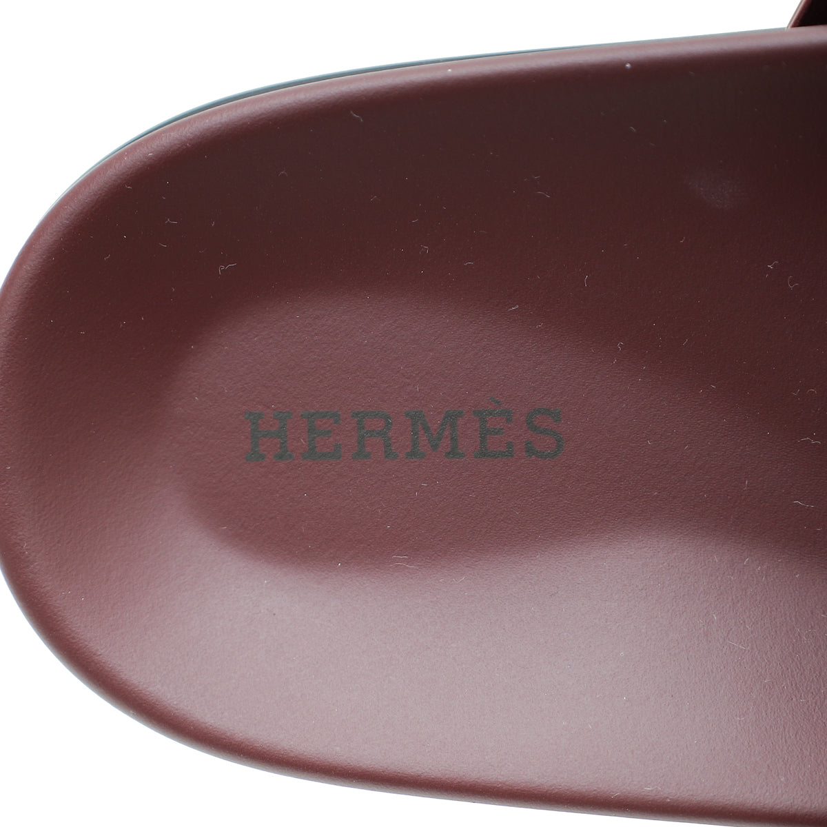 Hermes Bicolor Chypre Sandal 42.5