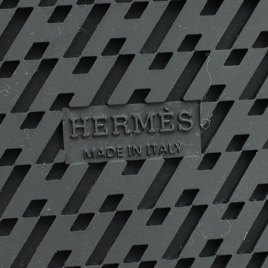 Load image into Gallery viewer, Hermes Noir Extra Sandal 42
