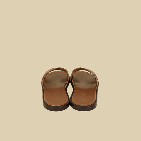 Hermes Gold Izmir Sandal 42-Hermes-THE CLOSET