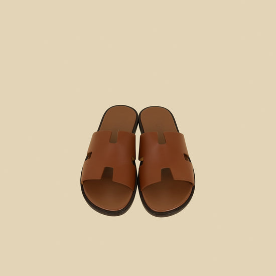 Hermes Gold Izmir Sandal 42-Hermes-THE CLOSET