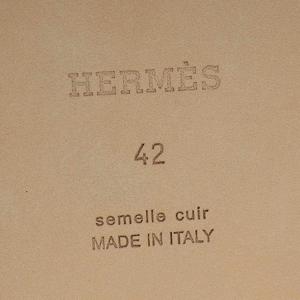 Hermes Gold Izmir Sandal 42-Hermes-THE CLOSET