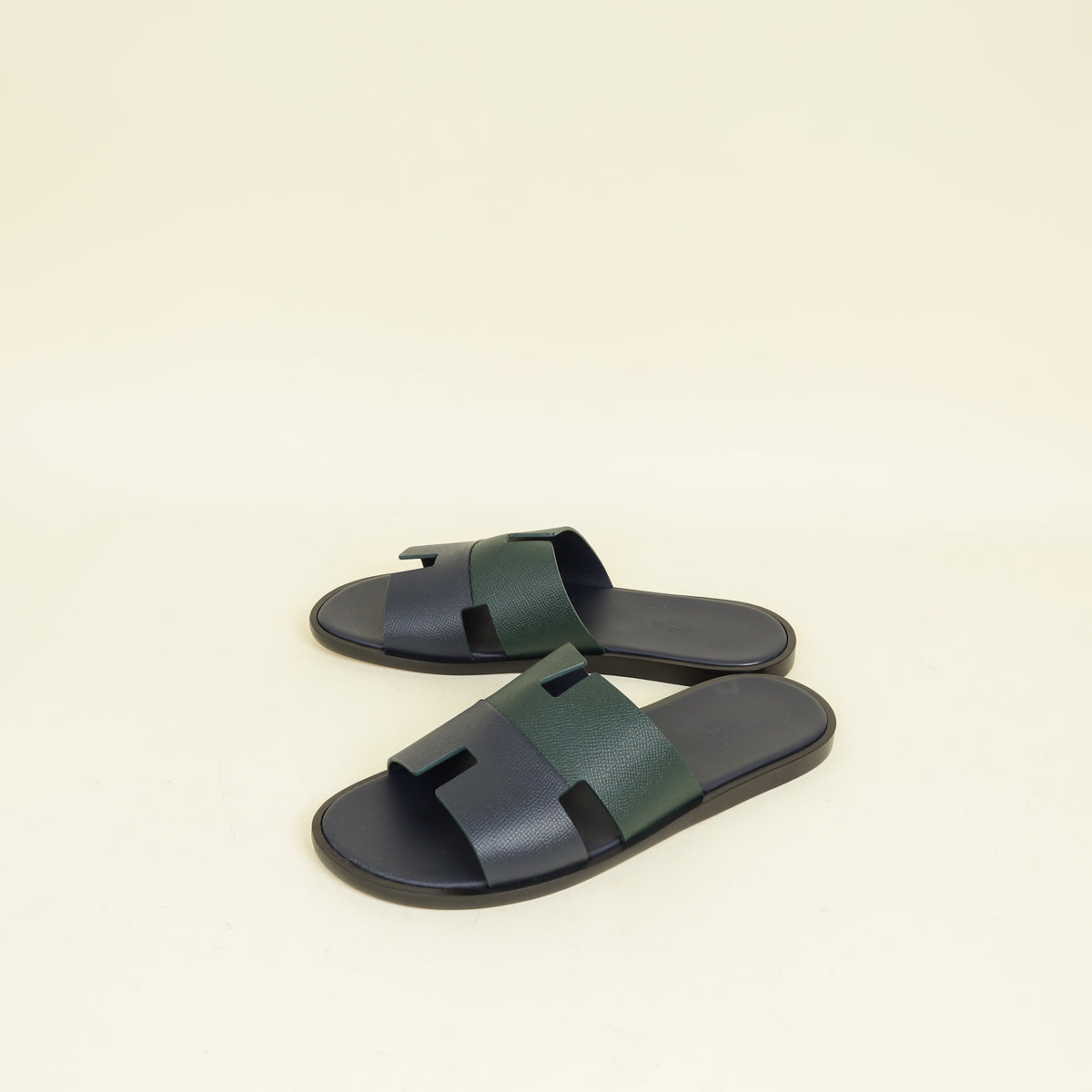 Hermes Bicolor Izmir Sandals 43