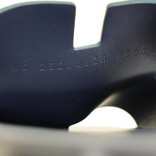 Hermes Bicolor Izmir Sandals 43