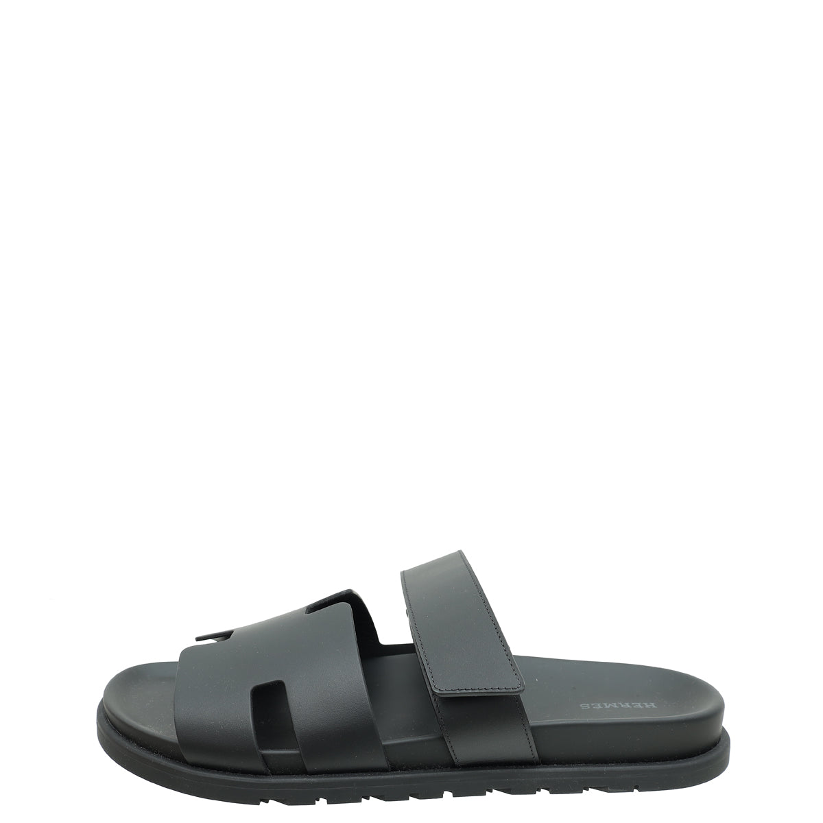 Hermes Noir Chypre Sandal 44.5