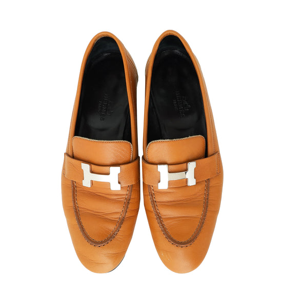 Hermes Naturel Paris Loafer 35