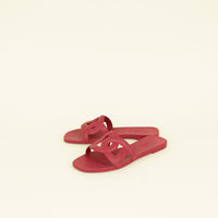 Hermes Rose Baie Aloha Sandals 36