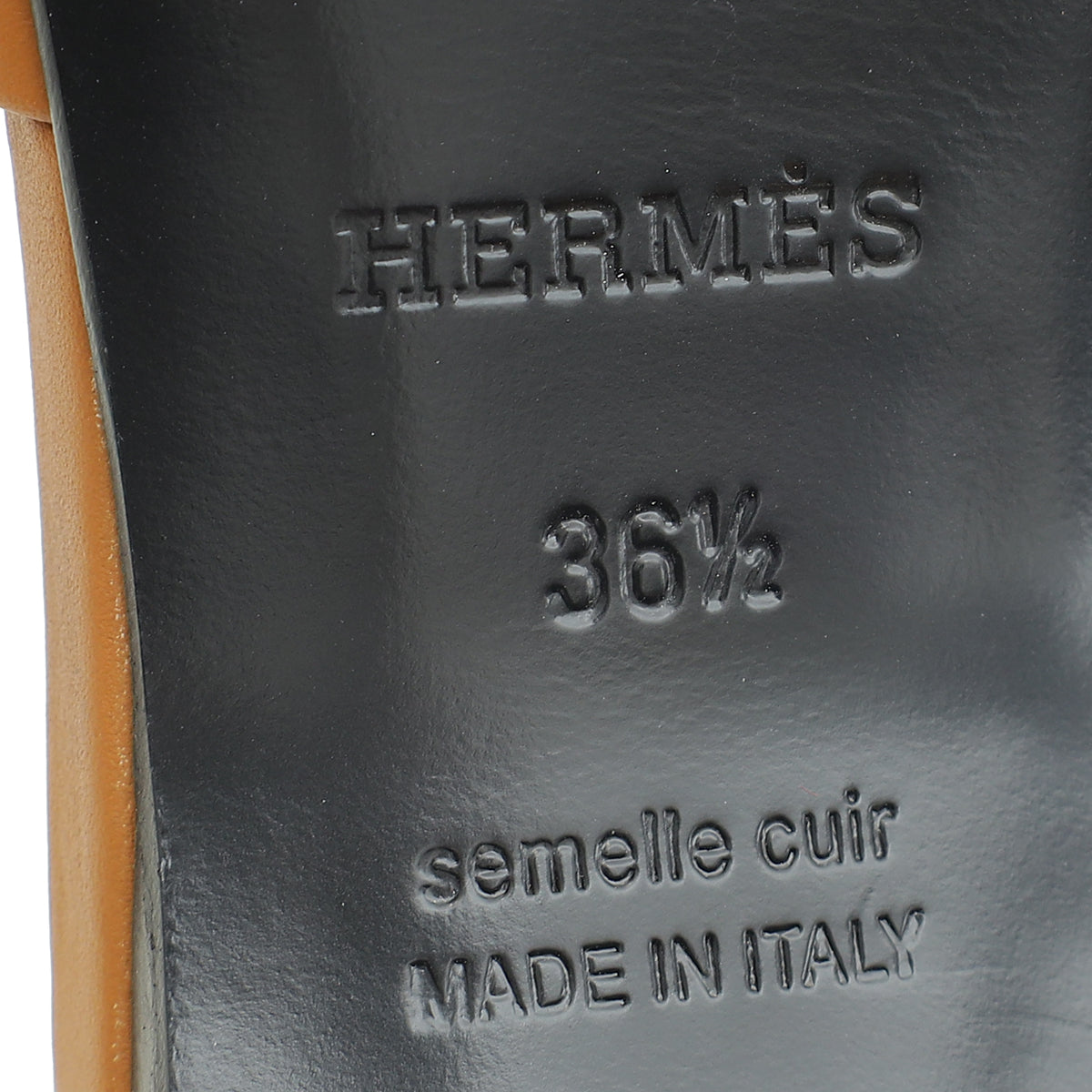 Hermes Naturel Dreamy Sandal 36.5