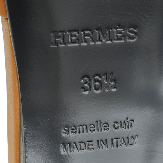 Hermes Naturel Dreamy Sandal 36.5