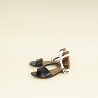 Hermes Tricolor Baia Sandals 36