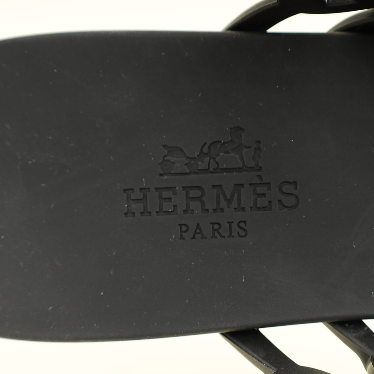 Hermes Noir Island Sandal 36