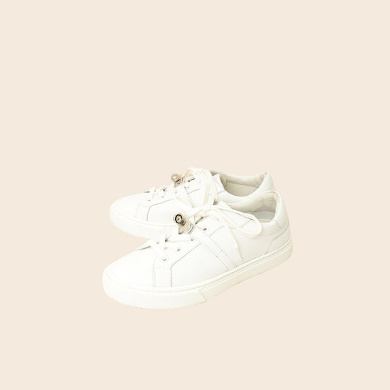 Hermes White Day Sneaker 36-Hermes-THE CLOSET