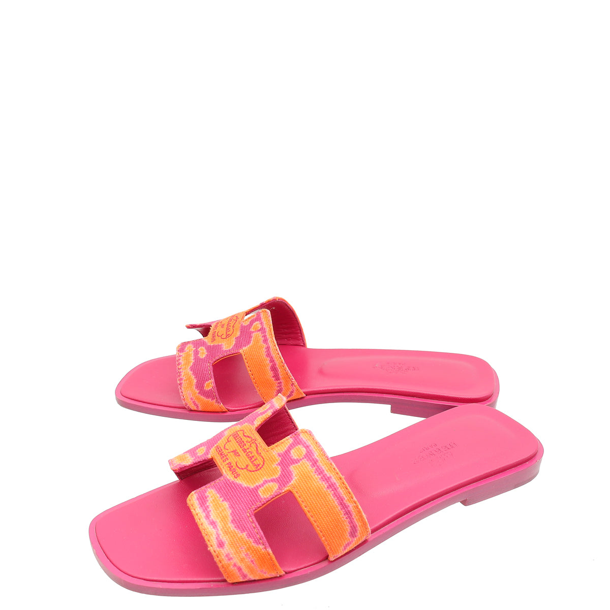 Hermes Bicolor Bride de Gala Oran Sandal 36-Hermes-THE CLOSET