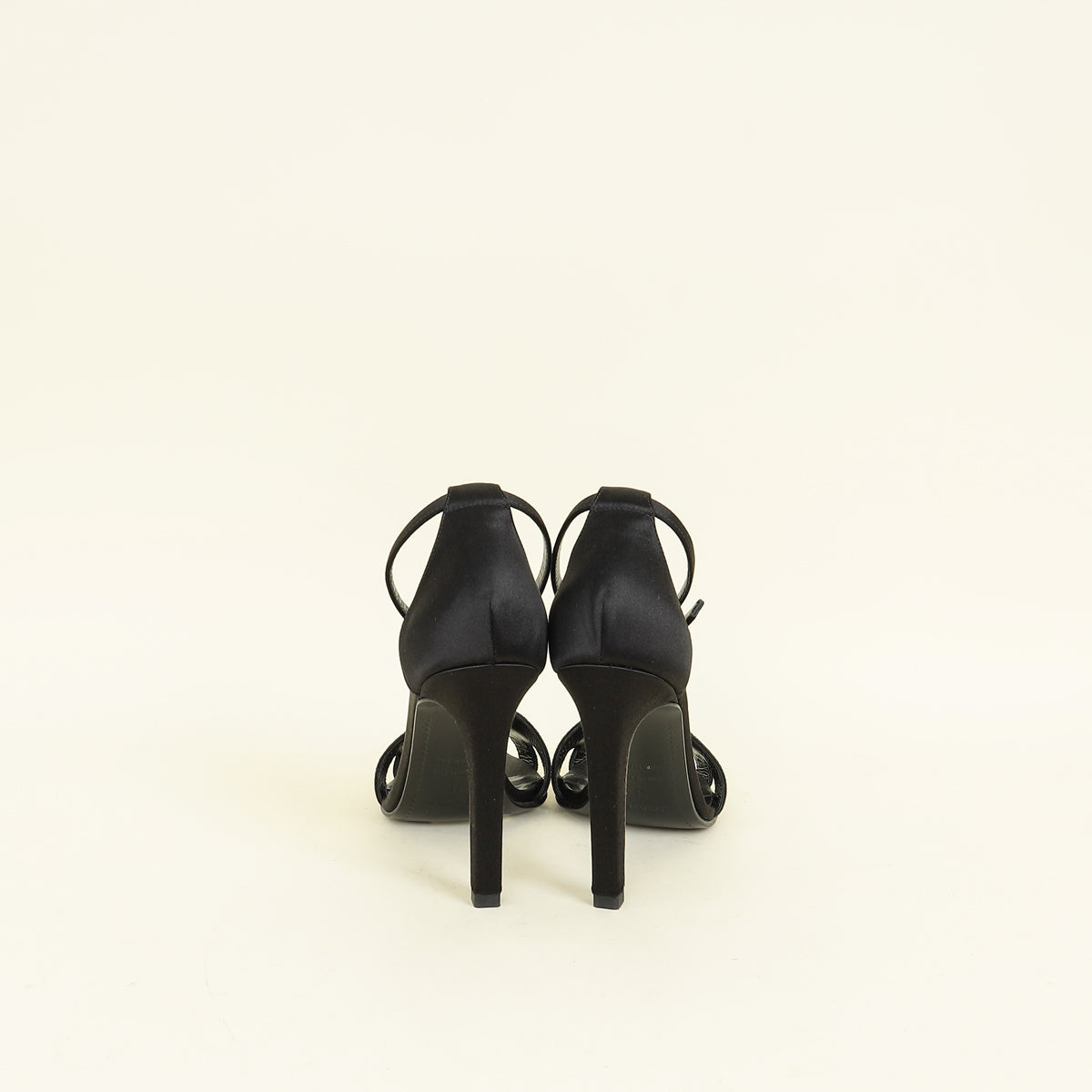 Hermes Noir Crystal Detail Premiere 105 Sandal 36