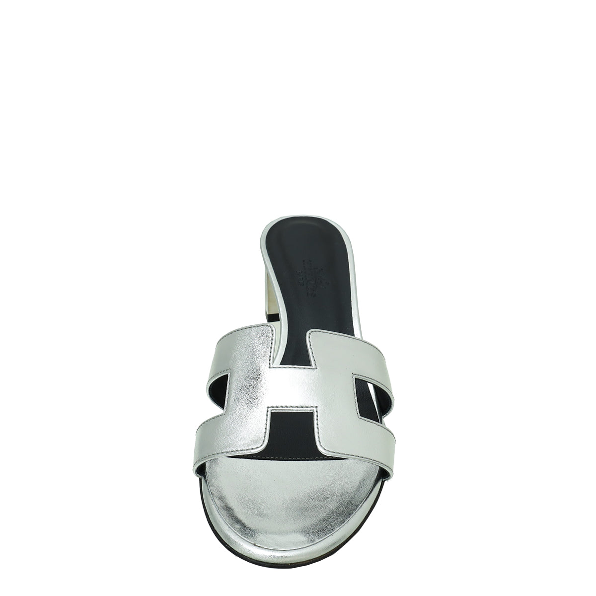 Hermes Gris Argenté Oasis Sandal 37-Hermes-THE CLOSET