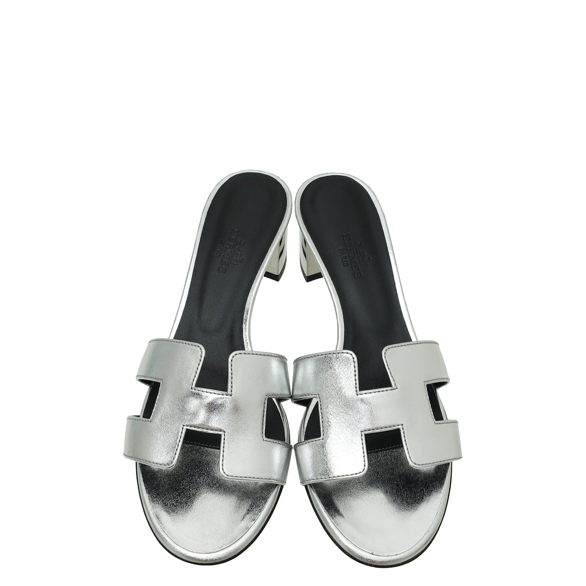 Hermes Gris Argenté Oasis Sandal 37 – THE CLOSET