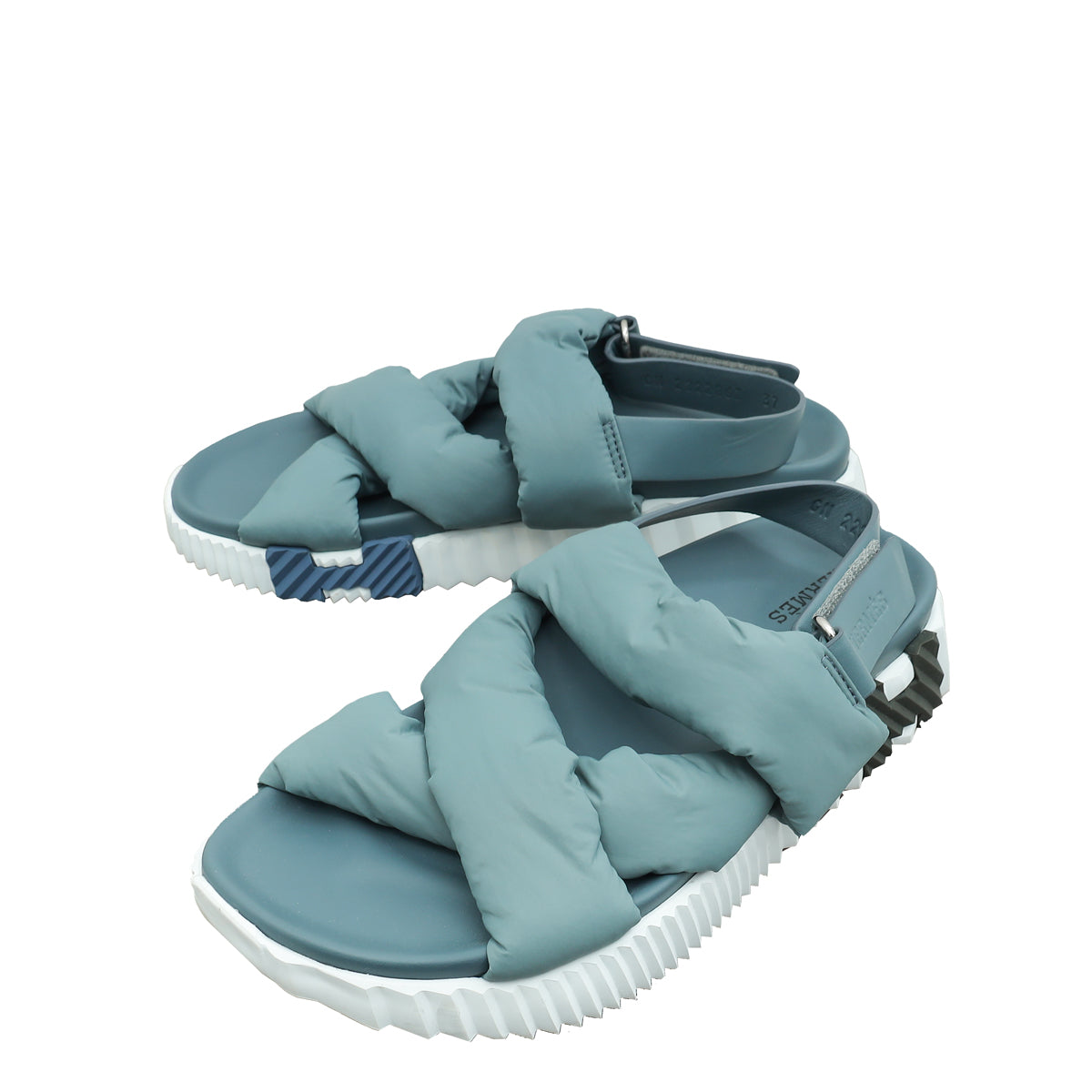 Hermes Bicolor Electric Sandal 37-Hermes-THE CLOSET