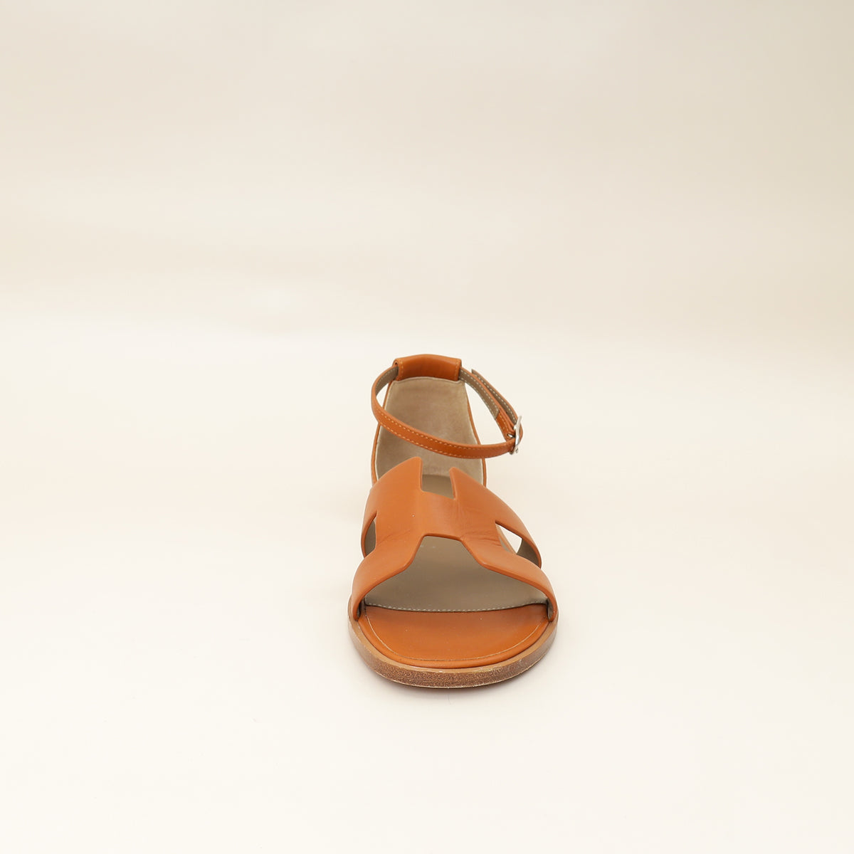 Hermes Gold Santorini Sandals 37-Hermes-THE CLOSET