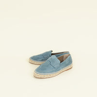 Hermes Blue Grignon Trip Espadrille 37