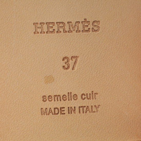 Hermes Turquoise Lizard Omaha Sandals 37-Hermes-THE CLOSET