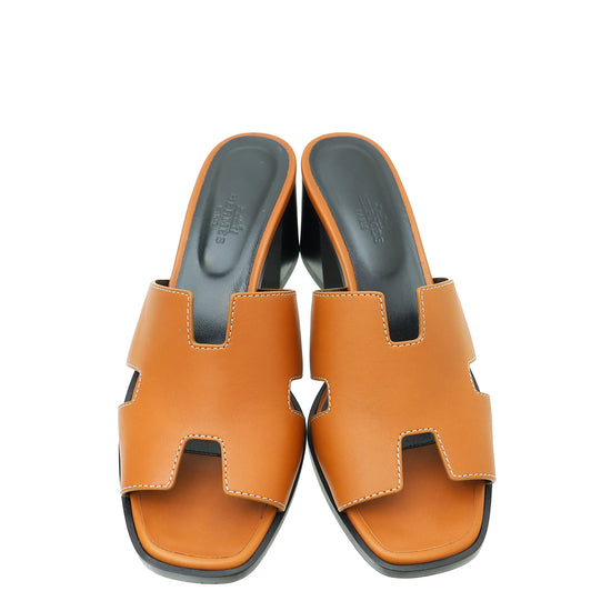 Hermes Naturel Helia 60 Sandal 37