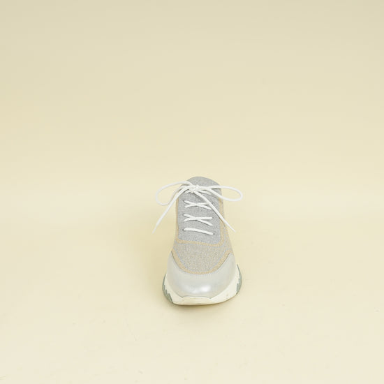 Hermes Bicolor Addict Sneakers 38.5